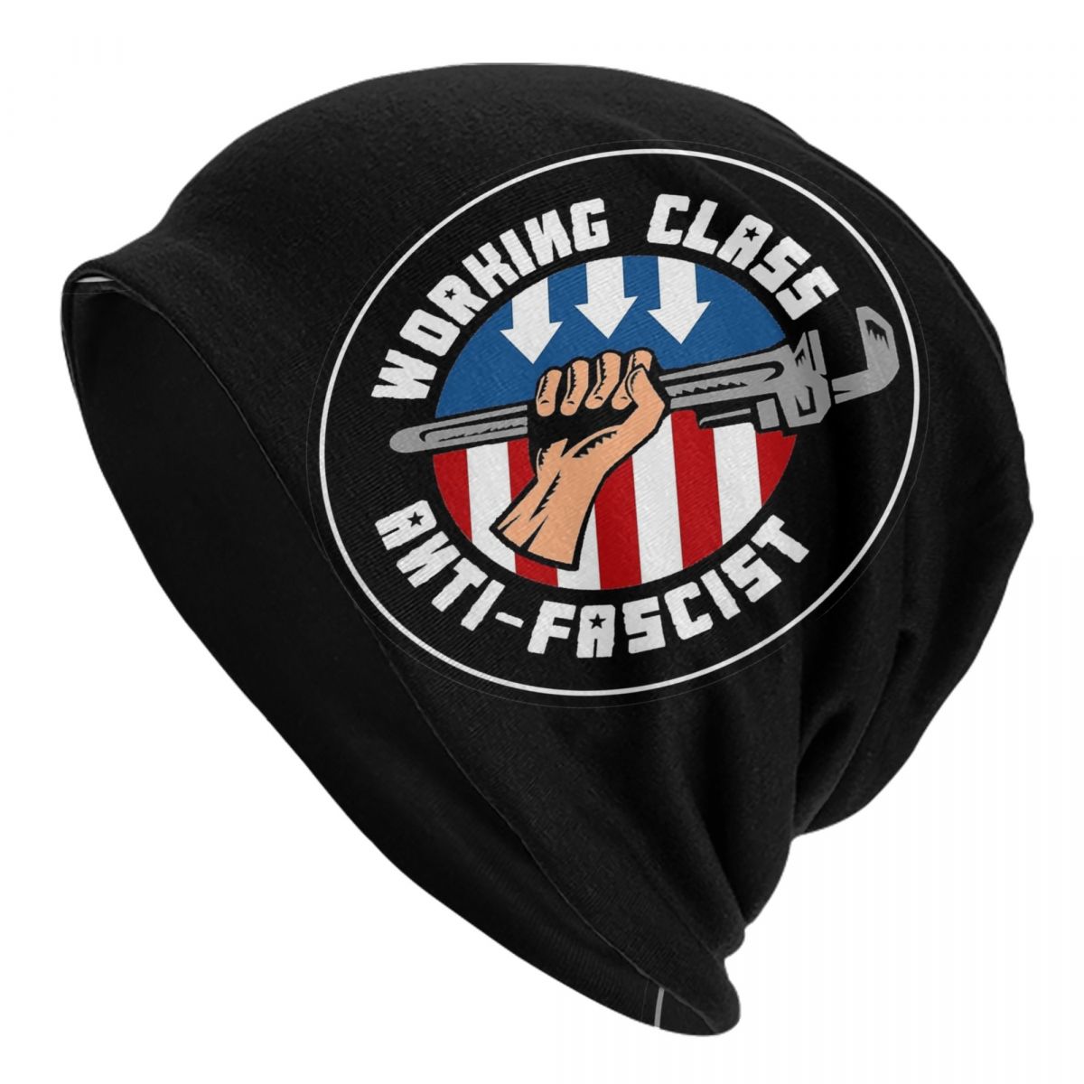 Leatherwork Classes - İşçi Sınıfı Anti-Faşist Skullies Beanies Şapka