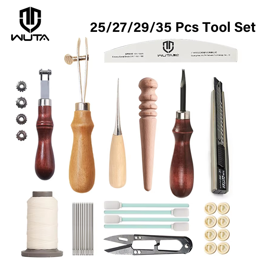 Leatherwork Craft - WUTA profesyonel deri zanaat araçları kiti