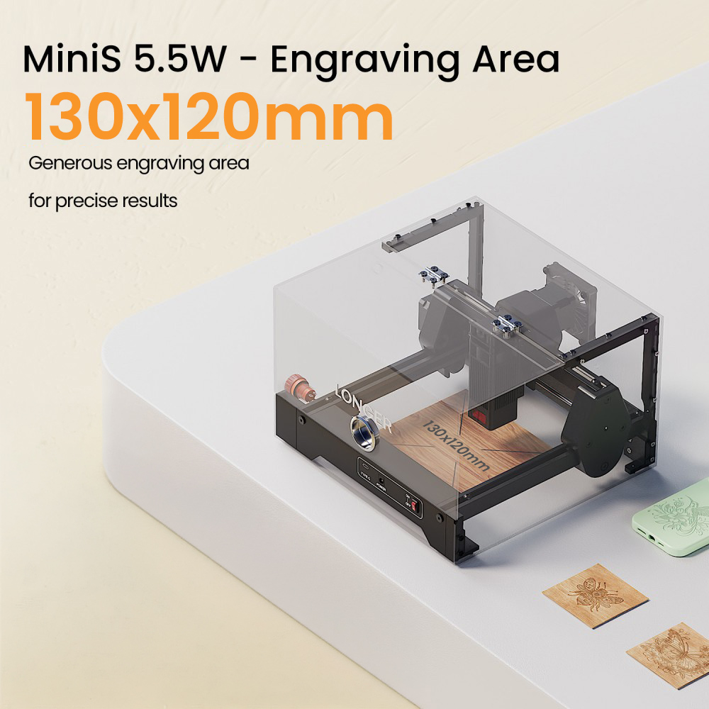 LONGER RAY5 MiniS 5.5W 0.08mm  - Leatherwork Classes incelemesi ve fiyatı